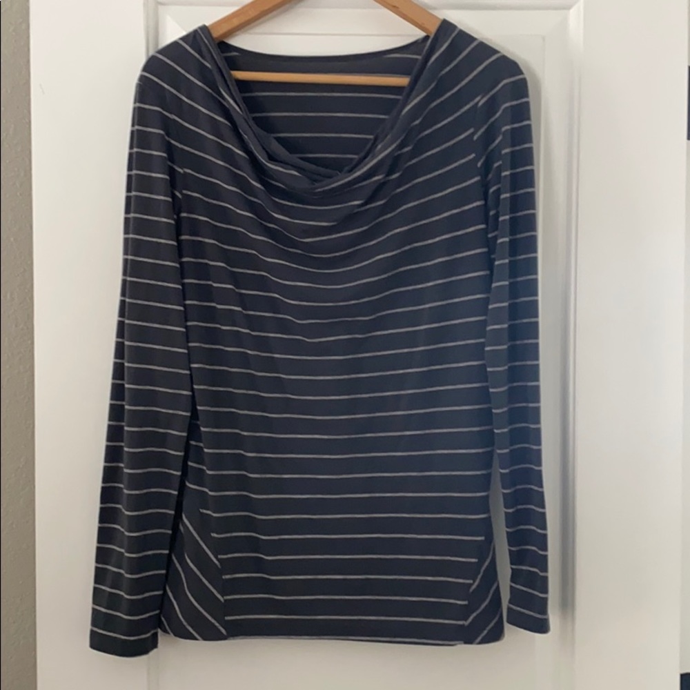 Isis activewear cowl neck nursing top